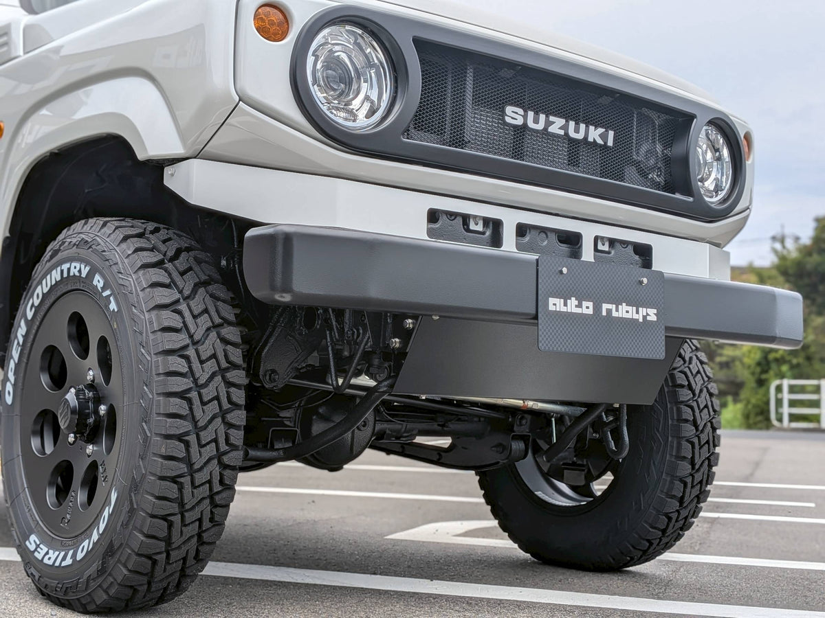 アイコニックナナマルフロントバンパー スキッドプレート付き【 JB64