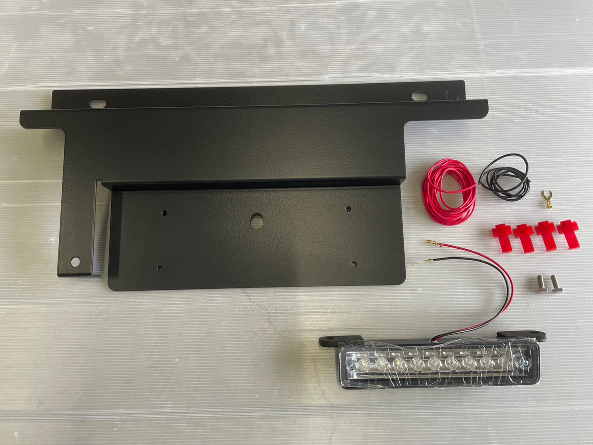 JB64専用】オールドスクールリアバンパー専用ナンバー移設キット