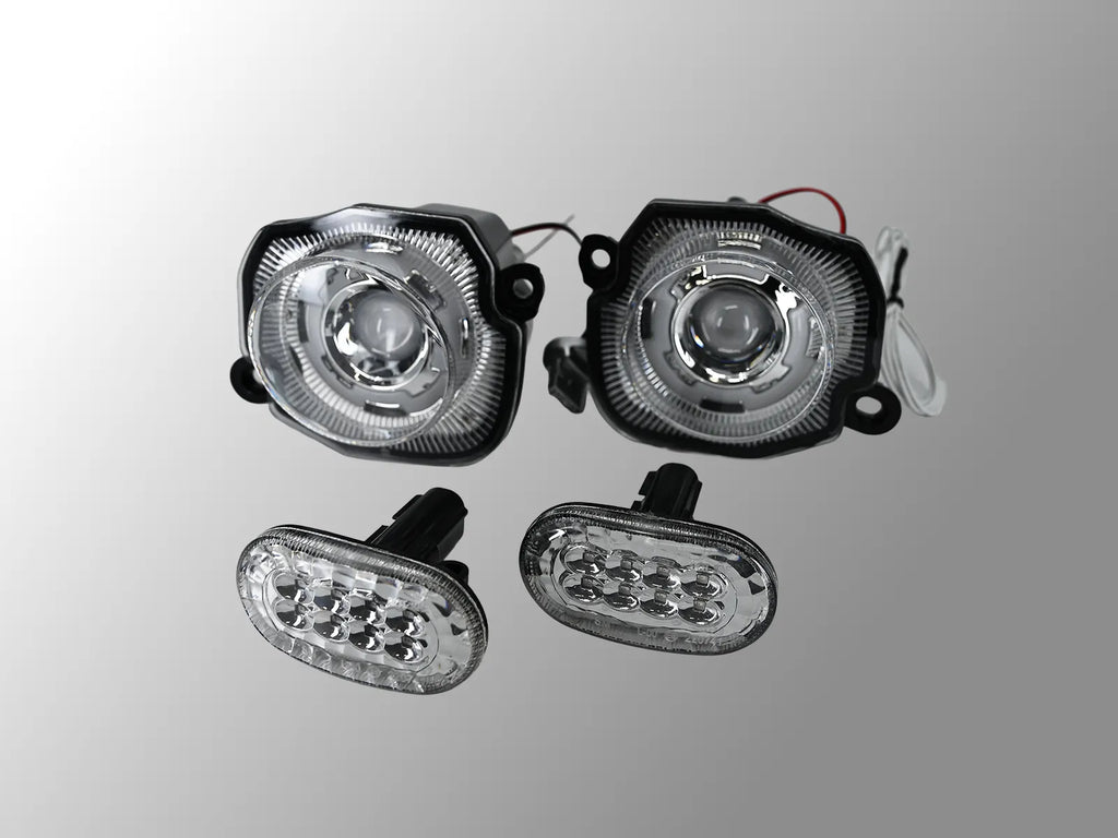 フロント ウインカー ＆ サイドマーカー LED 左右 セット – Auto Rubys