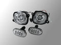フロント ウインカー ＆ サイドマーカー LED 左右 セット