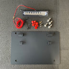 背面タイヤレス ナンバー移設キット ナンバー キット LEDナンバー灯付き 穴開け不要 センター位置 ジムニー シエラ オートルビーズ autorubys【 JB64 JB74 用】