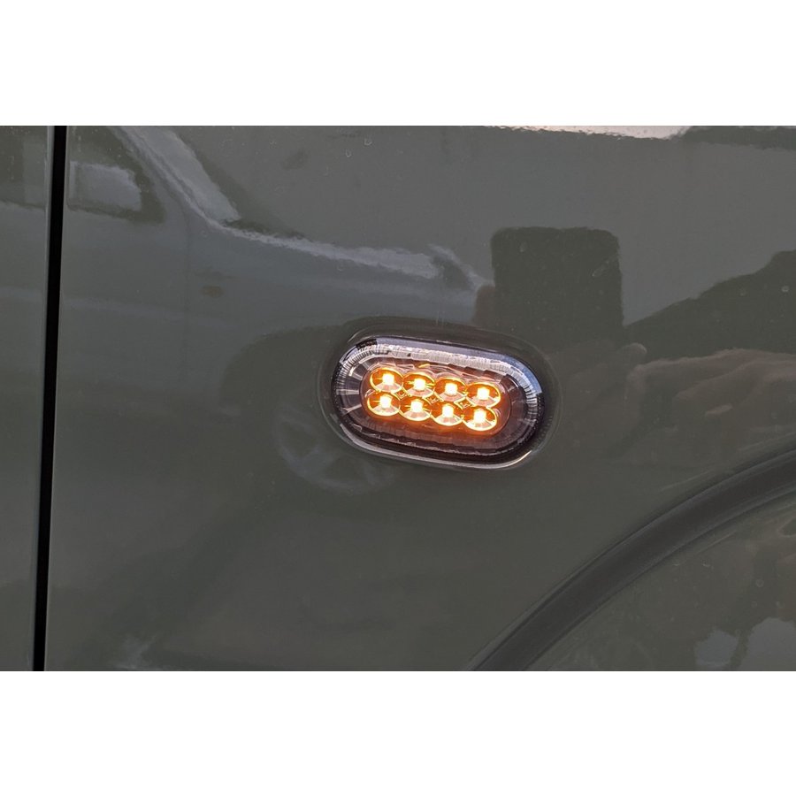フロント ウインカー ＆ サイドマーカー LED 左右 セット