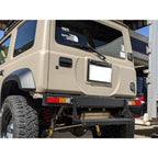 背面タイヤレス ナンバー移設キット ナンバー キット LEDナンバー灯付き 穴開け不要 センター位置 ジムニー シエラ オートルビーズ autorubys【 JB64 JB74 用】