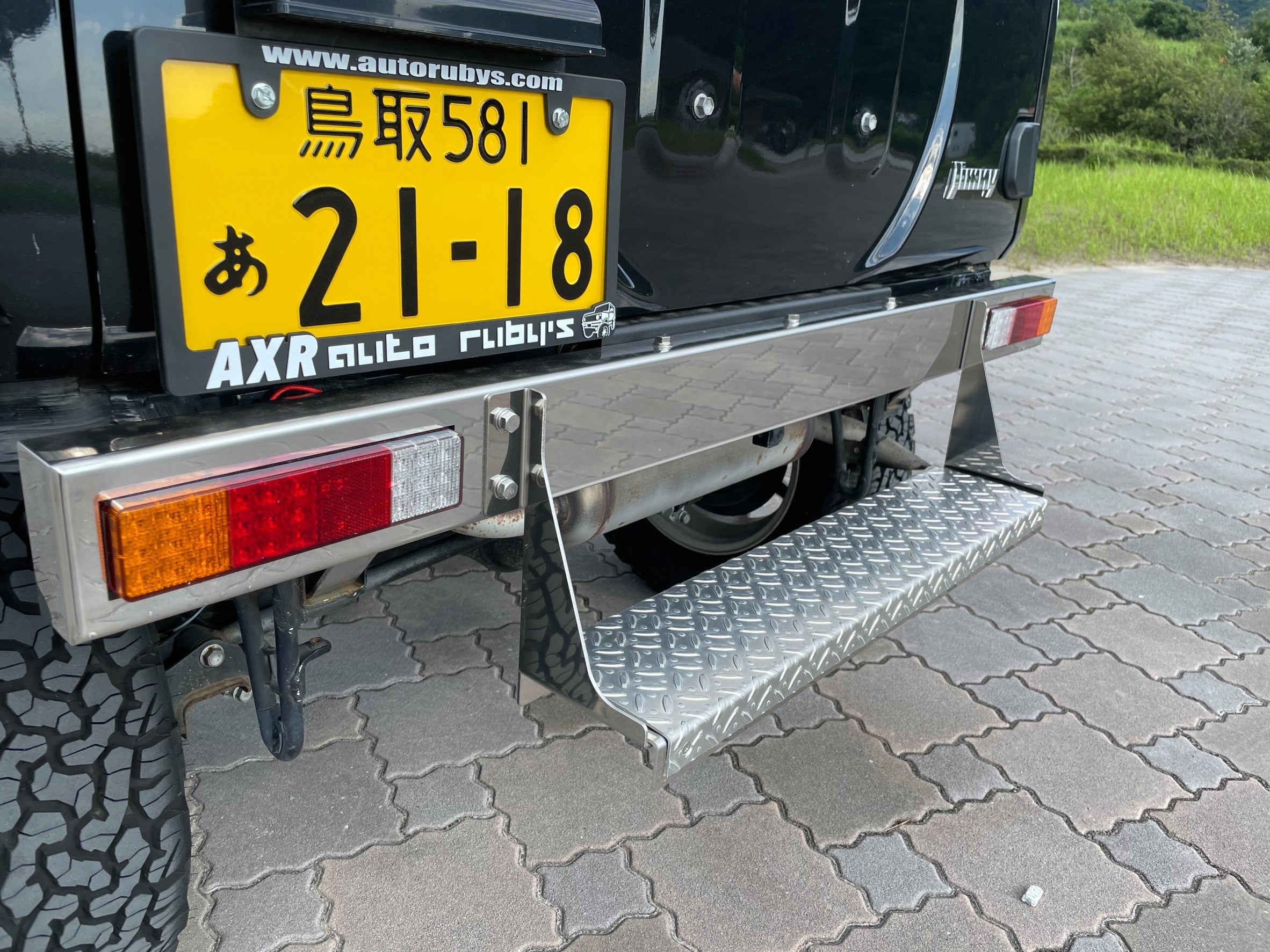 ステップリアバンパー ステンレス製 LED テールランプ セット – Auto Rubys