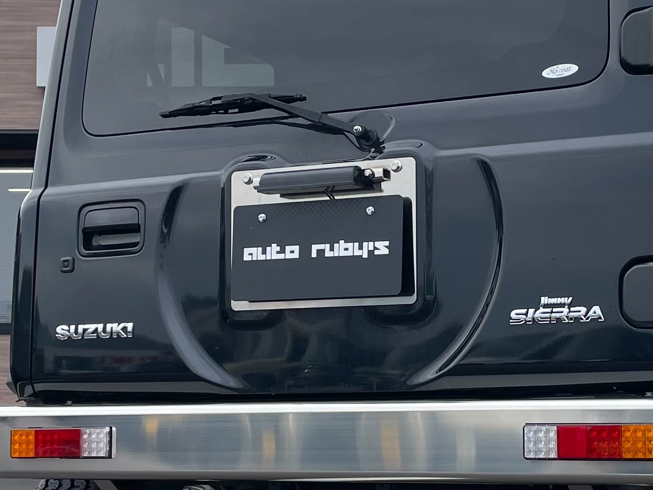 ステンレス製 背面タイヤレス ナンバー移設キット LEDナンバー灯付き – Auto Rubys