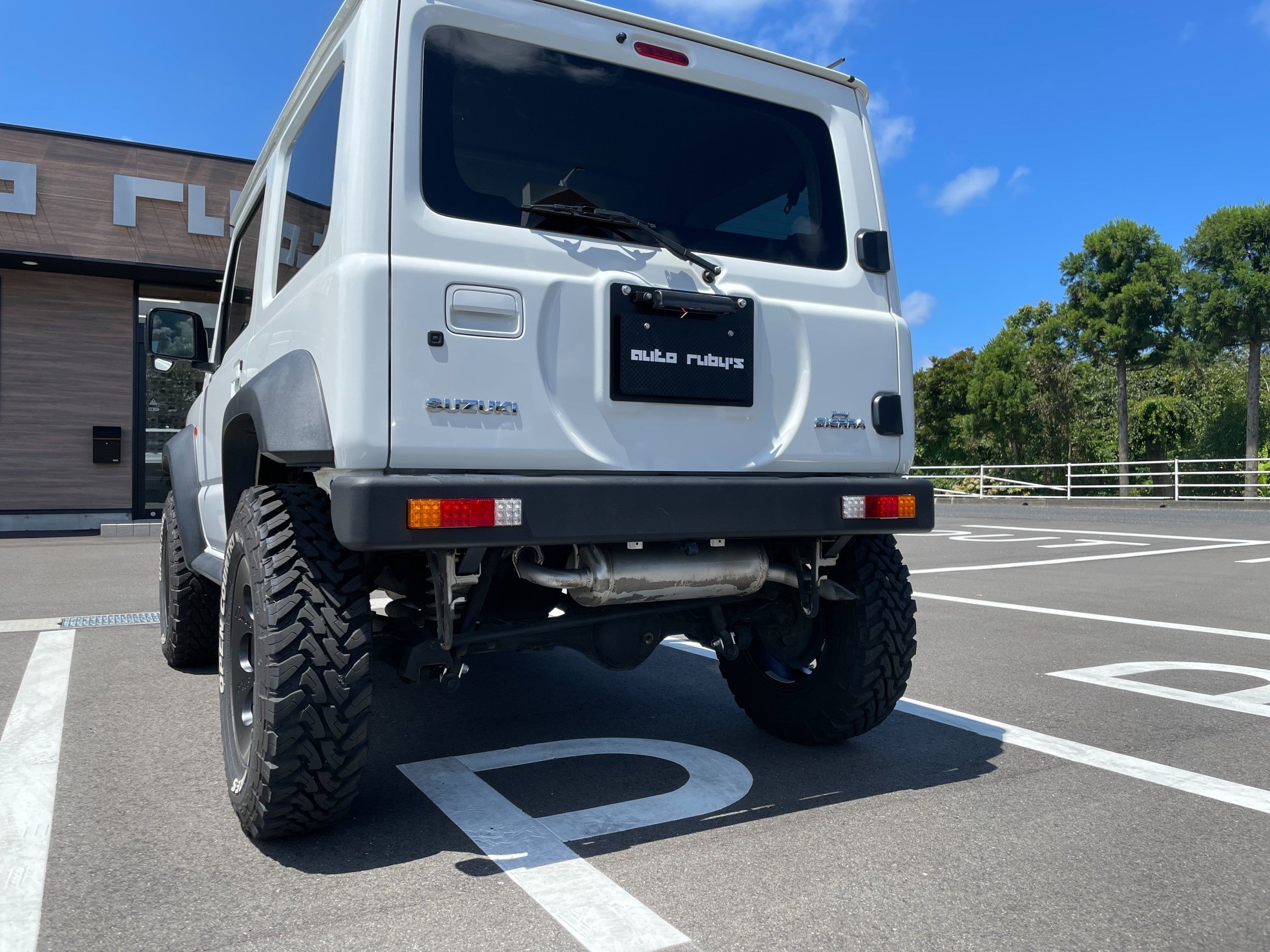 オールドスクールリアバンパー 角型テール LEDテールランプセット オートルビーズ