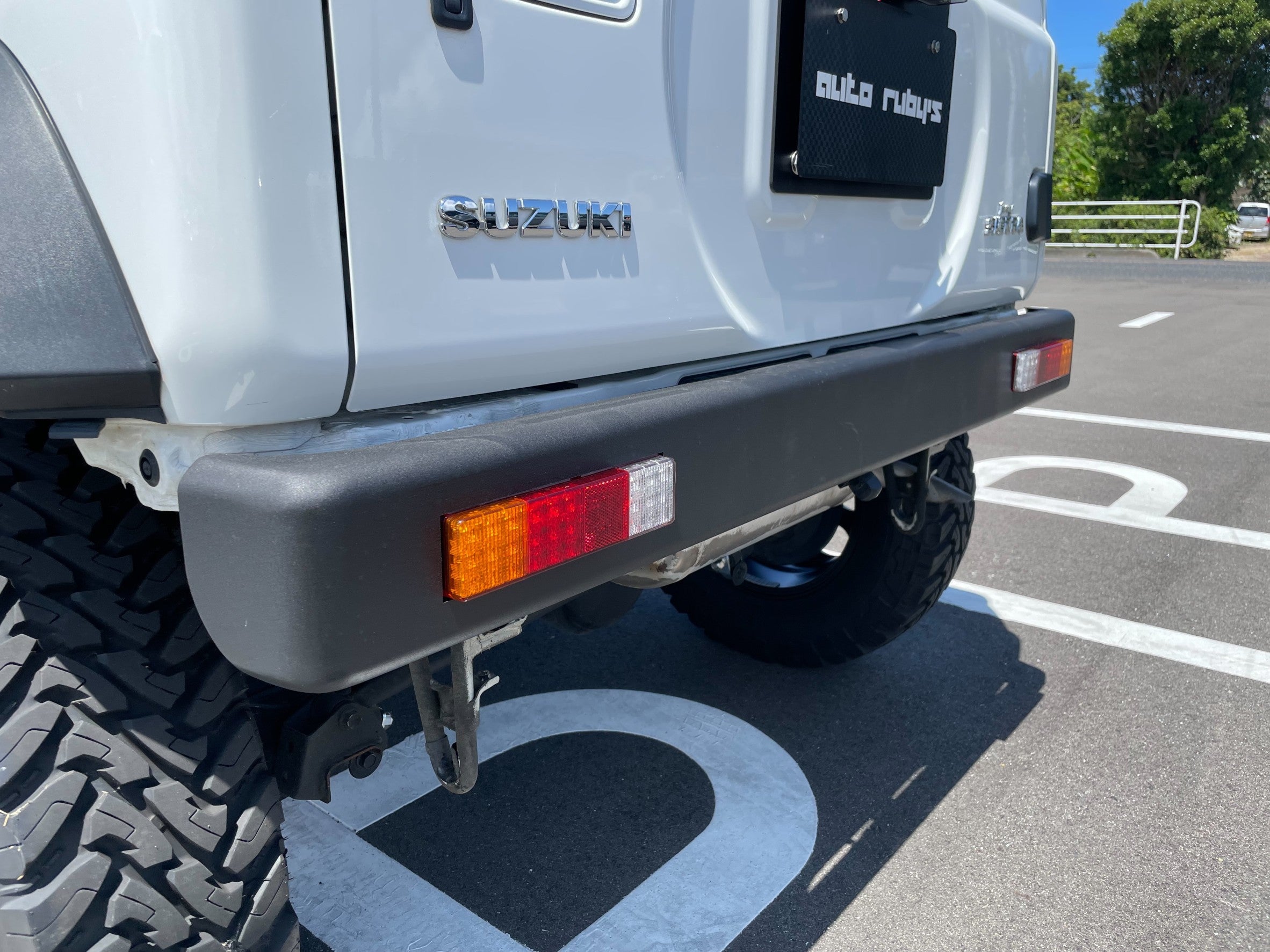 オールドスクールリアバンパー 角型テール LEDテールランプセット オートルビーズ