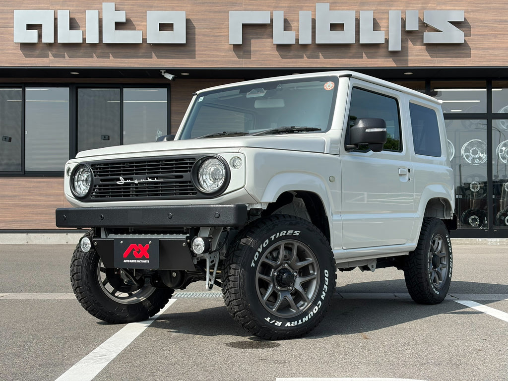 オールドスクールフロントバンパー スキッドプレート 付き